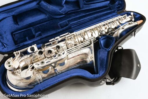 Selmer Balanced Action Alto 1945 Original Silver Fresh Overhaul 31923 - Image 31