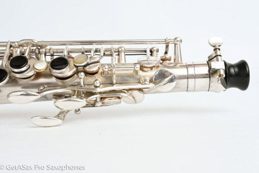 Selmer Balanced Action Alto 1945 Original Silver Fresh Overhaul 31923 - Image 3