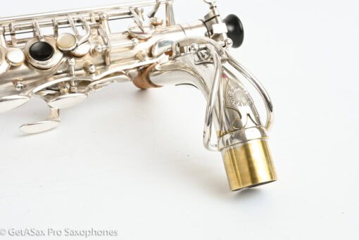 Selmer Balanced Action Alto 1945 Original Silver Fresh Overhaul 31923 - Image 11