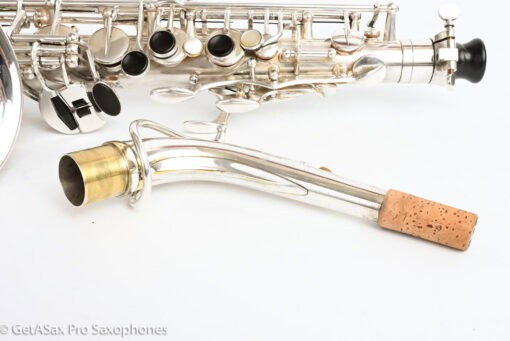 Selmer Balanced Action Alto 1945 Original Silver Fresh Overhaul 31923 - Image 10