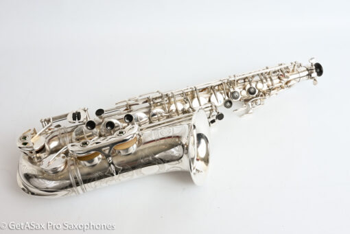 Selmer Balanced Action Alto 1945 Original Silver Fresh Overhaul 31923 - Image 23