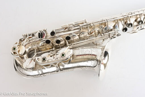 Selmer Balanced Action Alto 1945 Original Silver Fresh Overhaul 31923 - Image 26