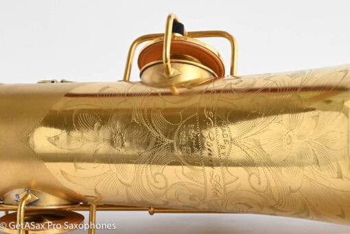 Conn New Wonder II Tenor Original Satin Gold Plate Overhauled Now 216737 - Image 11