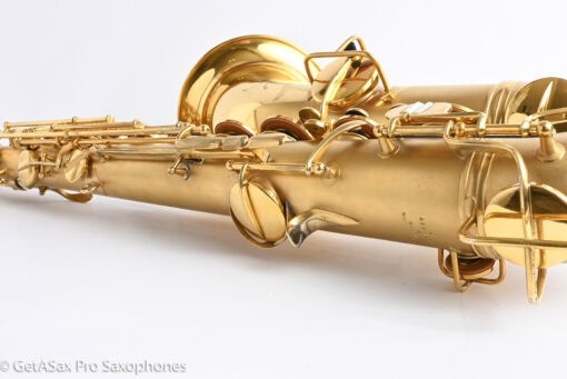 Conn New Wonder II Tenor Original Satin Gold Plate Overhauled Now 216737 - Image 17