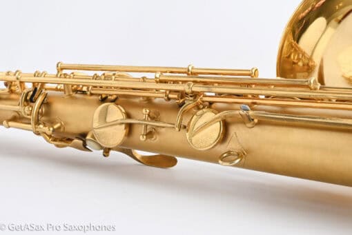 Conn New Wonder II Tenor Original Satin Gold Plate Overhauled Now 216737 - Image 18