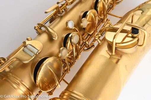 Conn New Wonder II Tenor Original Satin Gold Plate Overhauled Now 216737 - Image 26