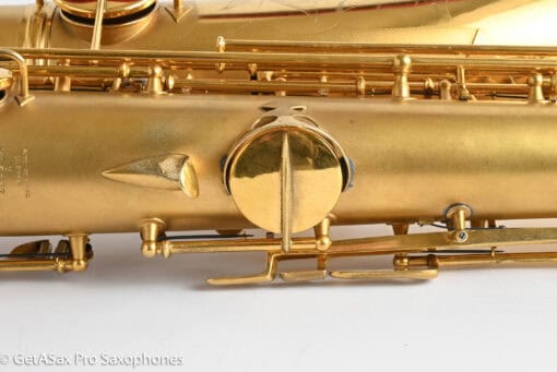 Conn New Wonder II Tenor Original Satin Gold Plate Overhauled Now 216737 - Image 29