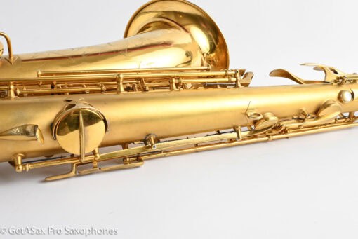 Conn New Wonder II Tenor Original Satin Gold Plate Overhauled Now 216737 - Image 31