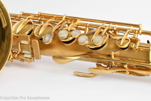 Conn New Wonder II Tenor Original Satin Gold Plate Overhauled Now 216737 - Image 36