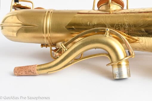 Conn New Wonder II Tenor Original Satin Gold Plate Overhauled Now 216737 - Image 39