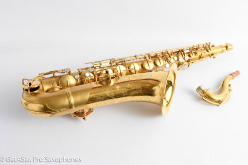 Conn New Wonder II Tenor Original Satin Gold Plate Overhauled Now 216737 - Image 5