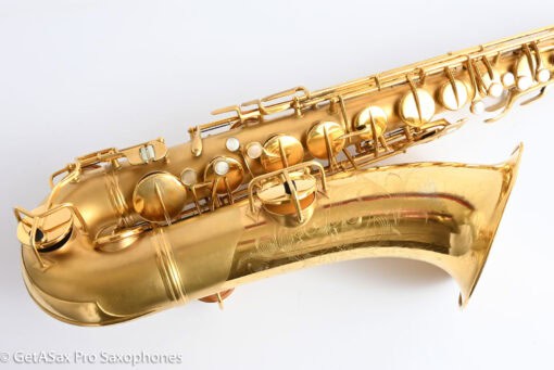 Conn New Wonder II Tenor Original Satin Gold Plate Overhauled Now 216737 - Image 8