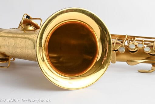 Conn New Wonder II Tenor Original Satin Gold Plate Overhauled Now 216737 - Image 7