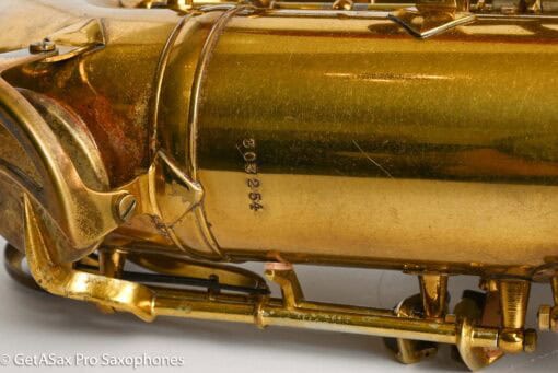 King Super 20 Tenor Full Pearls 1949 Original Lacquer Old Pads 303254 - Image 17