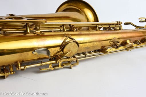 King Super 20 Tenor Full Pearls 1949 Original Lacquer Old Pads 303254 - Image 14