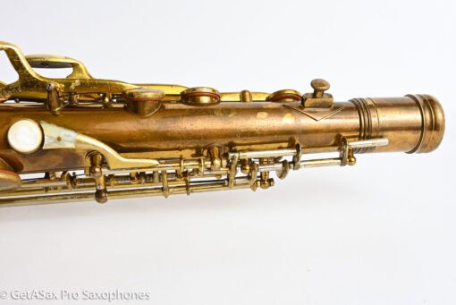 King Super 20 Tenor Full Pearls 1949 Original Lacquer Old Pads 303254 - Image 21