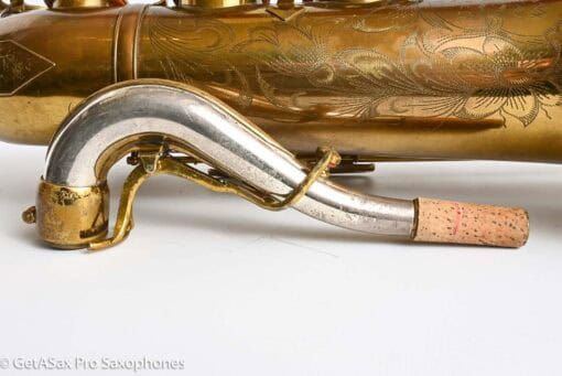 King Super 20 Tenor Full Pearls 1949 Original Lacquer Old Pads 303254 - Image 34