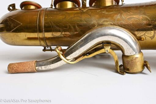 King Super 20 Tenor Full Pearls 1949 Original Lacquer Old Pads 303254 - Image 31