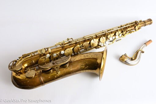 King Super 20 Tenor Full Pearls 1949 Original Lacquer Old Pads 303254 - Image 16