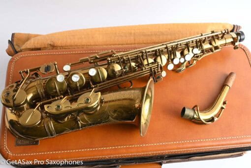 Selmer Mark VI Alto 1955 Original Lacquer Very Good Condition Original Pads! 61200 - Image 14