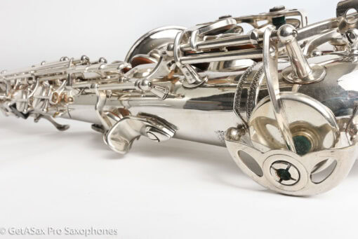 Selmer Mark VI Alto 1962 Original Silver Plate Excellent Cond Overhauled 102960 - Image 16