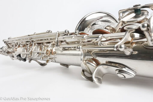 Selmer Mark VI Alto 1962 Original Silver Plate Excellent Cond Overhauled 102960 - Image 17