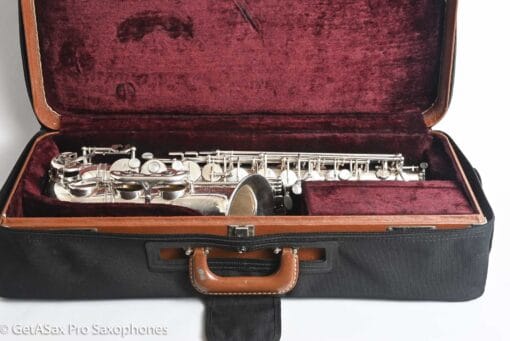 Selmer Mark VI Alto 1962 Original Silver Plate Excellent Cond Overhauled 102960 - Image 3