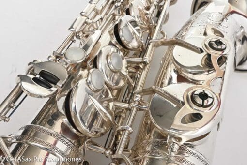 Selmer Mark VI Alto 1962 Original Silver Plate Excellent Cond Overhauled 102960 - Image 22