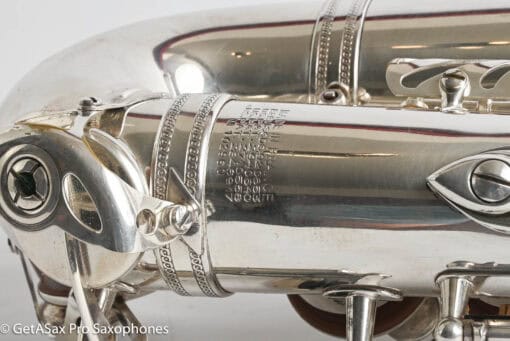 Selmer Mark VI Alto 1962 Original Silver Plate Excellent Cond Overhauled 102960 - Image 30