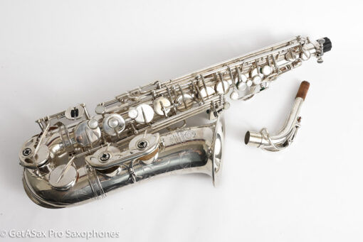 Selmer Mark VI Alto 1962 Original Silver Plate Excellent Cond Overhauled 102960 - Image 7