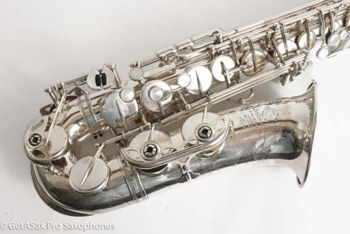 Selmer Mark VI Alto 1962 Original Silver Plate Excellent Cond Overhauled 102960 - Image 8