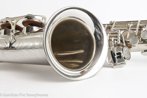 Selmer Mark VI Alto 1962 Original Silver Plate Excellent Cond Overhauled 102960 - Image 9