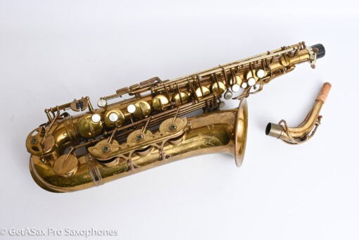 Selmer Mark VI Alto 1963 Low A Factory Relacquer Rare - Image 14