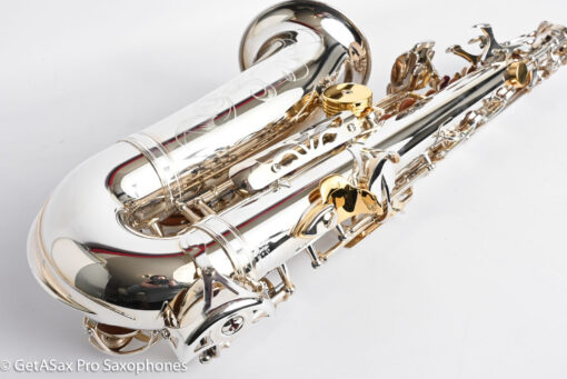 Yamaha YAS-62IIIS Silver and Gold Plate Alto Near Mint Deluxe! F56727 - Image 7