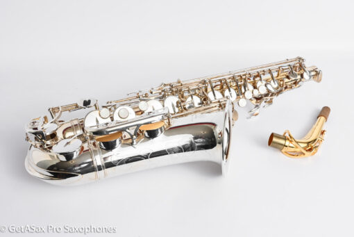 Yamaha YAS-62IIIS Silver and Gold Plate Alto Near Mint Deluxe! F56727 - Image 27