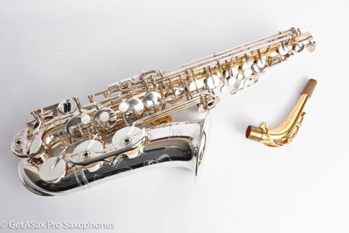 Yamaha YAS-62IIIS Silver and Gold Plate Alto Near Mint Deluxe! F56727 - Image 28