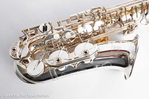 Yamaha YAS-62IIIS Silver and Gold Plate Alto Near Mint Deluxe! F56727 - Image 19