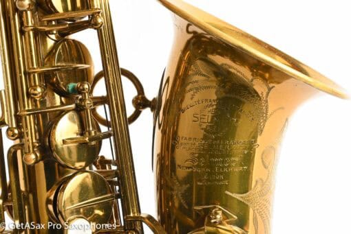 Selmer Mark VI Alto 1955 Original Lacquer Very Good Condition Original Pads! 61200 - Image 37