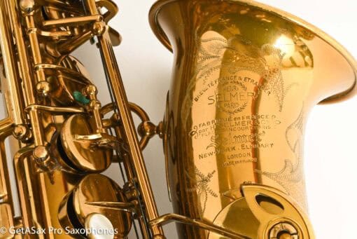 Selmer Mark VI Alto 1955 Original Lacquer Very Good Condition Original Pads! 61200 - Image 27